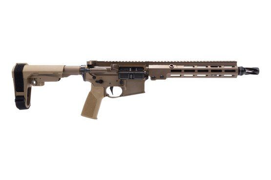 Geissele Automatics Super Duty AR-15 pistol, FDE.